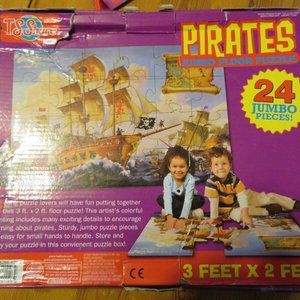 Jumbo PIRATE SHIP Floor Puzzle 3 ft. x 3 ft. COMPLETE (P110)